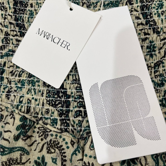 MariaCher Skirt NWT size medium NEW layered tiered dress mini $350 - Picture 2 of 5